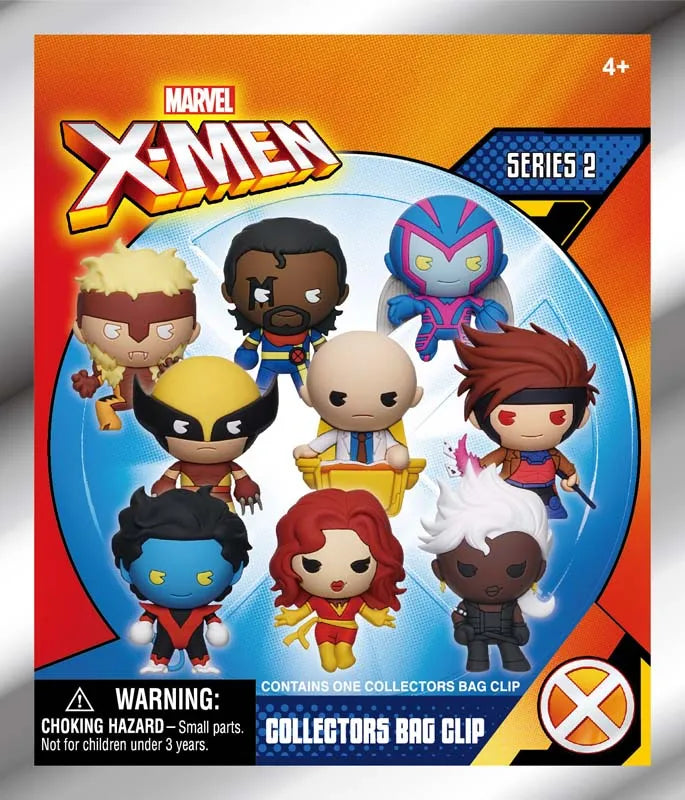 X-Men Classic Series 2 3D Foam Blind Bag Clip (1 Surprise Bag)
