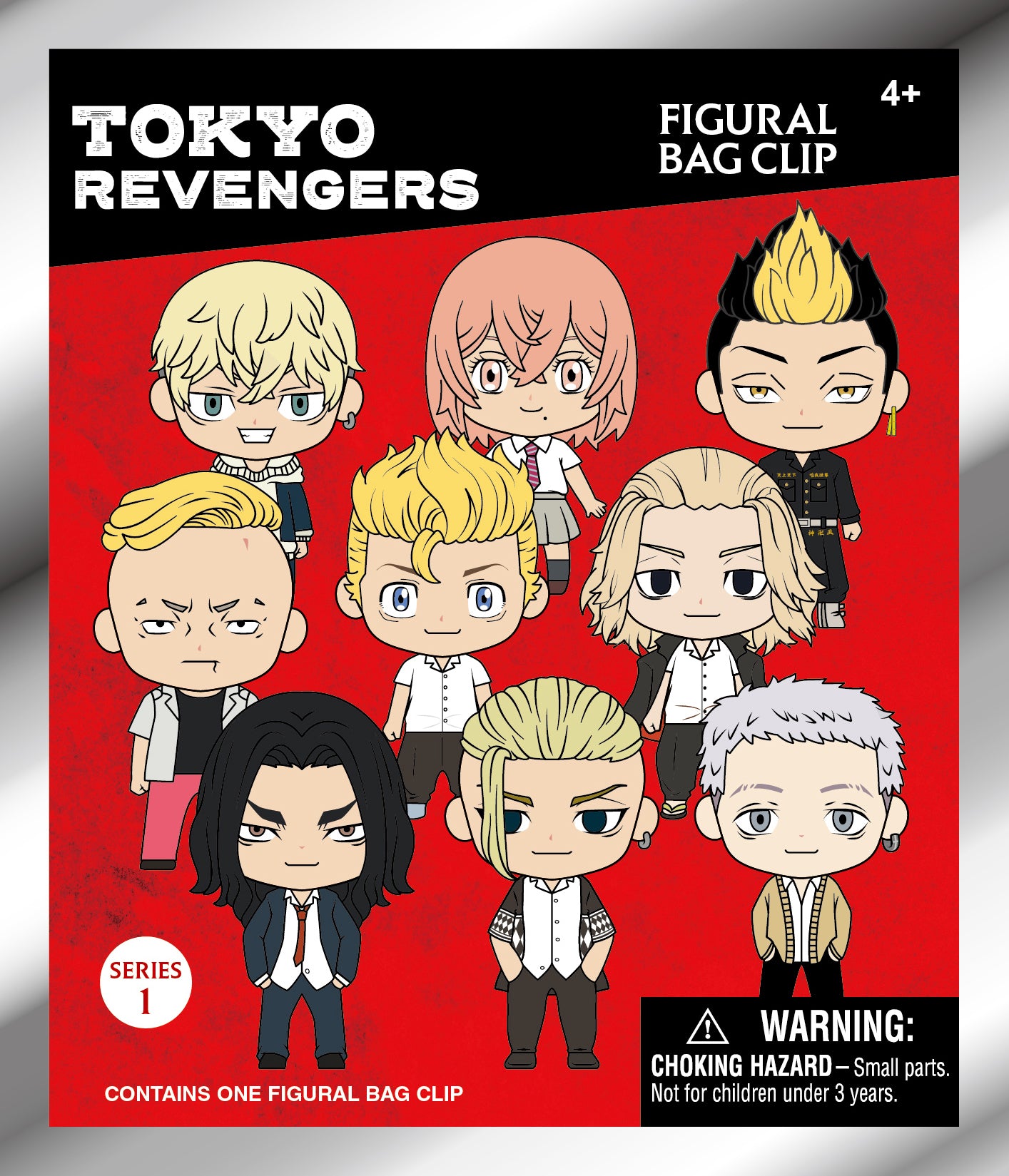 Tokyo Revengers S1 3D Foam Blind Bag Clip (1 Surprise Bag)