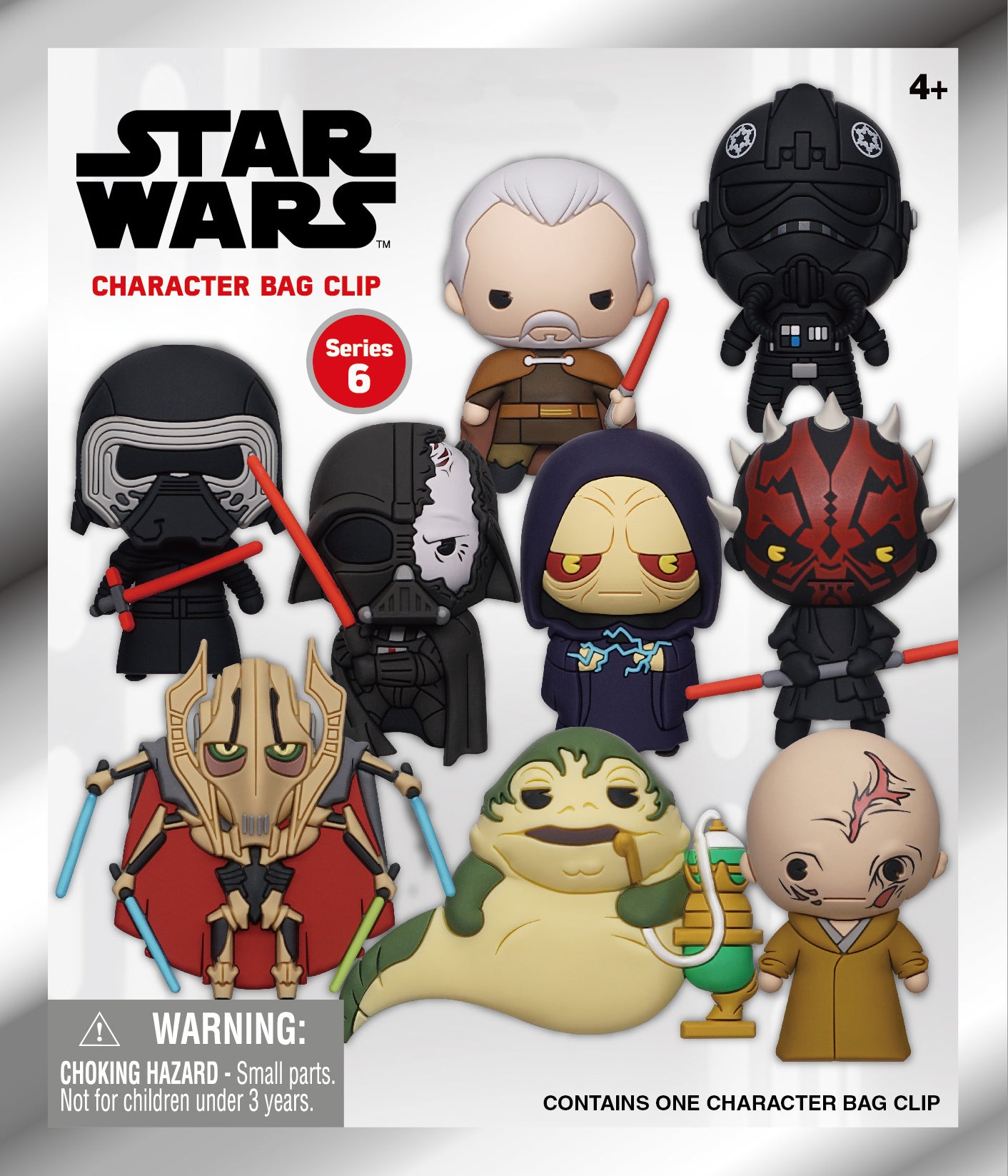Star Wars Year Of The Dark Side 3D Foam Blind Bag Clip (1 Surprise Bag)