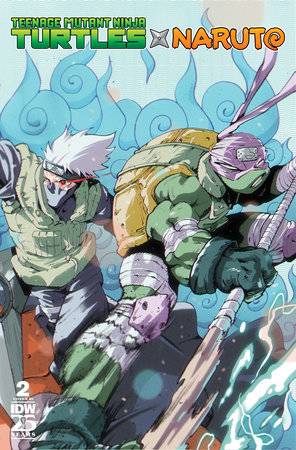 Teenage Mutant Ninja Turtles X Naruto #2 1:75 Ortiz (NM)