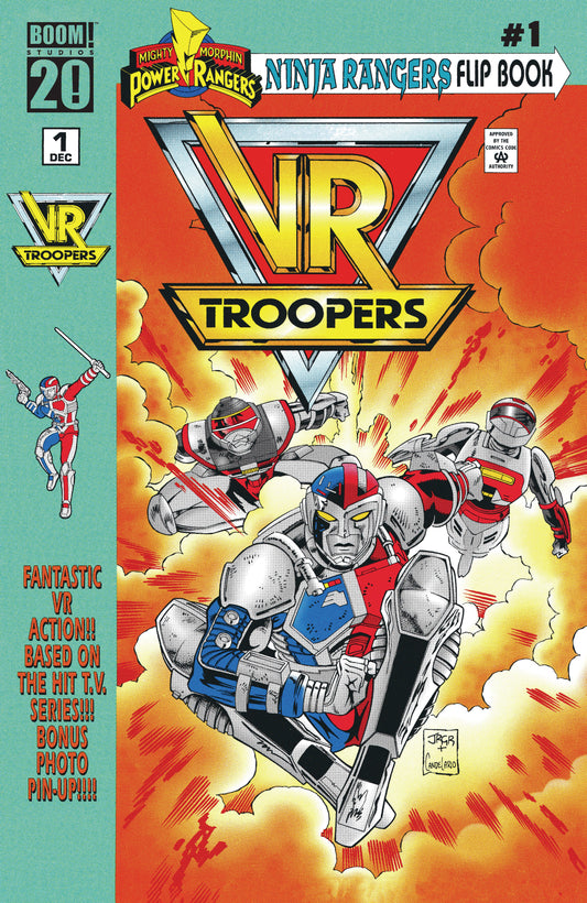 Vr Troopers/Power Rangers Flipbook Facsimile Edition #1 A Main (Dressed, Smith & Ross) (NM)
