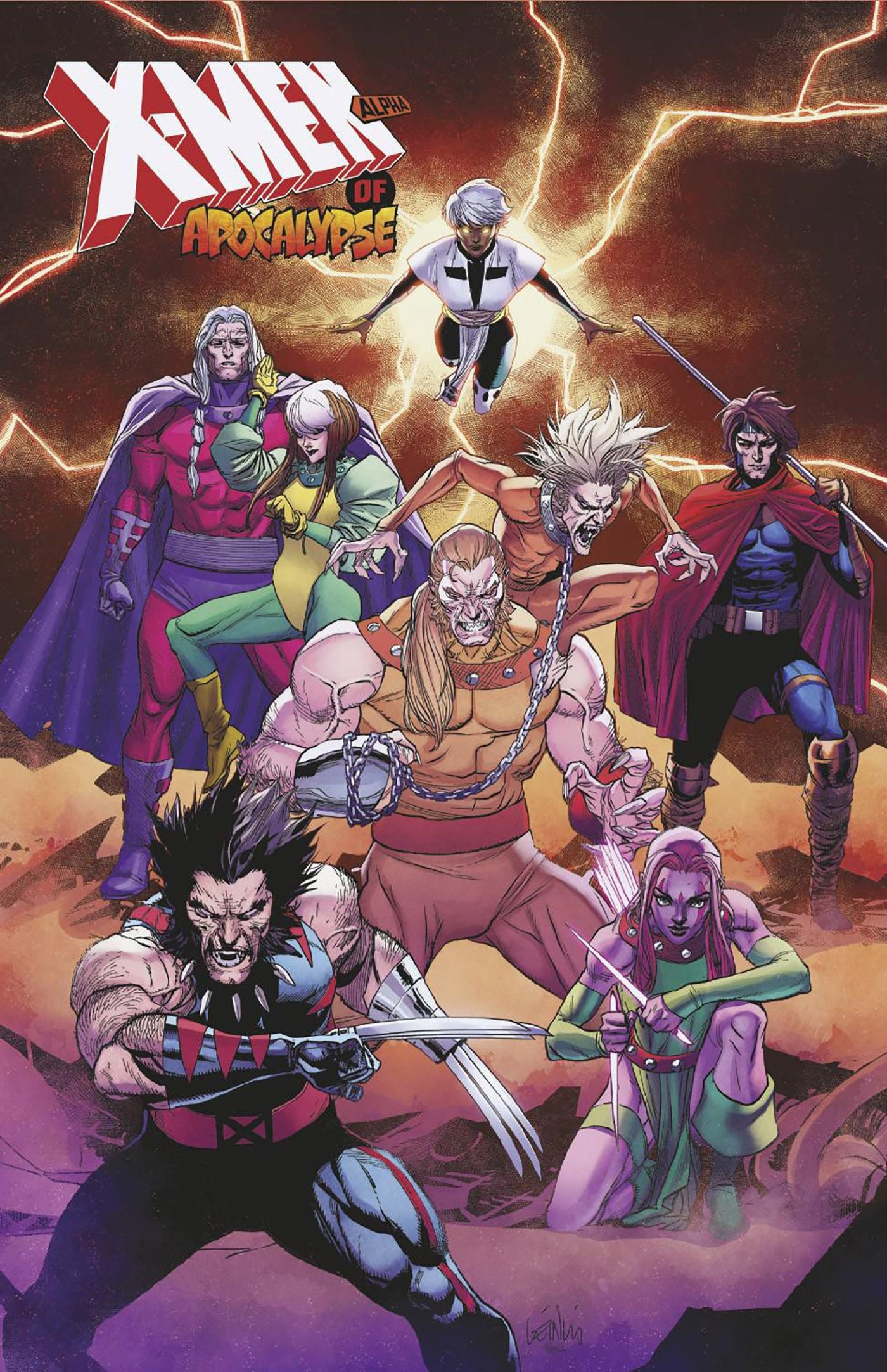 X Men Of Apocalypse Alpha #1 Leinil Yu Foil Variant (NM)