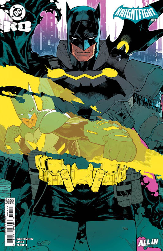 DC K.O. Knightfight #3 (Of 4) Cover C Jeff Spokes Card Stock Variant (NM)