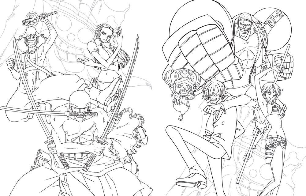One Piece: Official Crew Coloring Collection