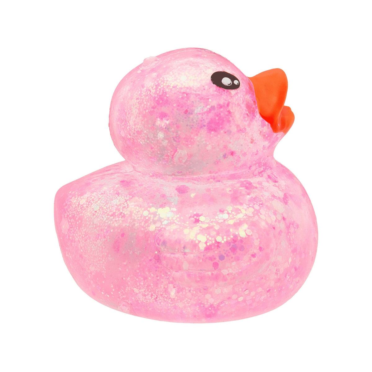 Sensory Toy Box Squishy Glitter Ducks Stress Relief Fidget Toy (4 pack)