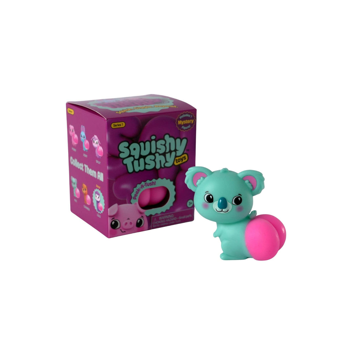 Squishy Tushy Toy 3" Single Figure Blind Box (1pc)