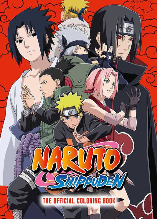 Naruto Shippuden Official Coloring Book Softcover