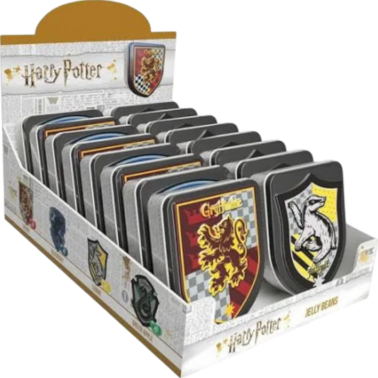 Harry Potter House Crest Jelly Bean Filled Tins (1 Tin)