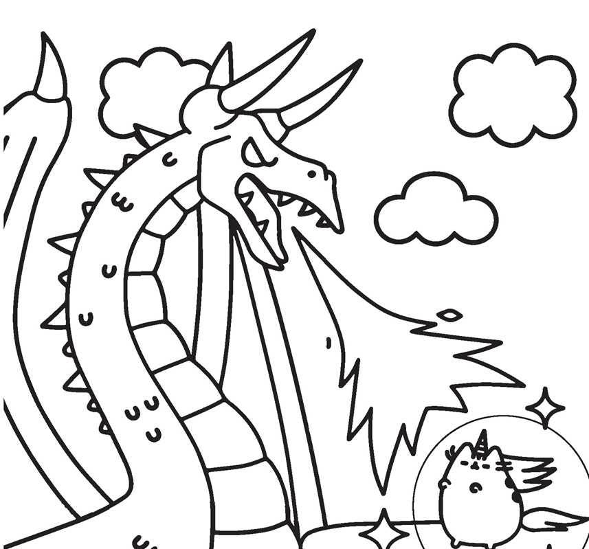Pusheen Coloring Book by Claire Belton: