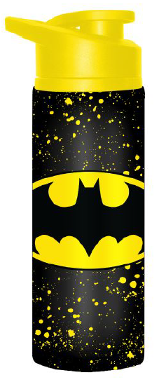 Batman Logo with Splatters 25oz Stainless Water Bottle