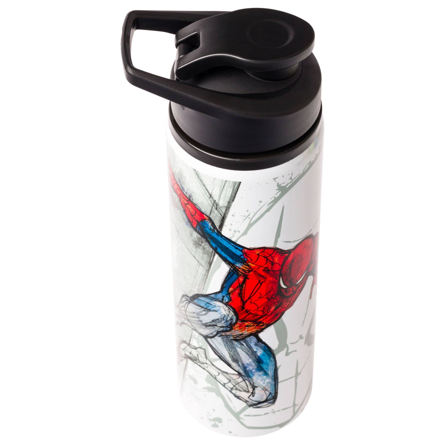 Spidey Sketch 25oz Stainless Water Bottle