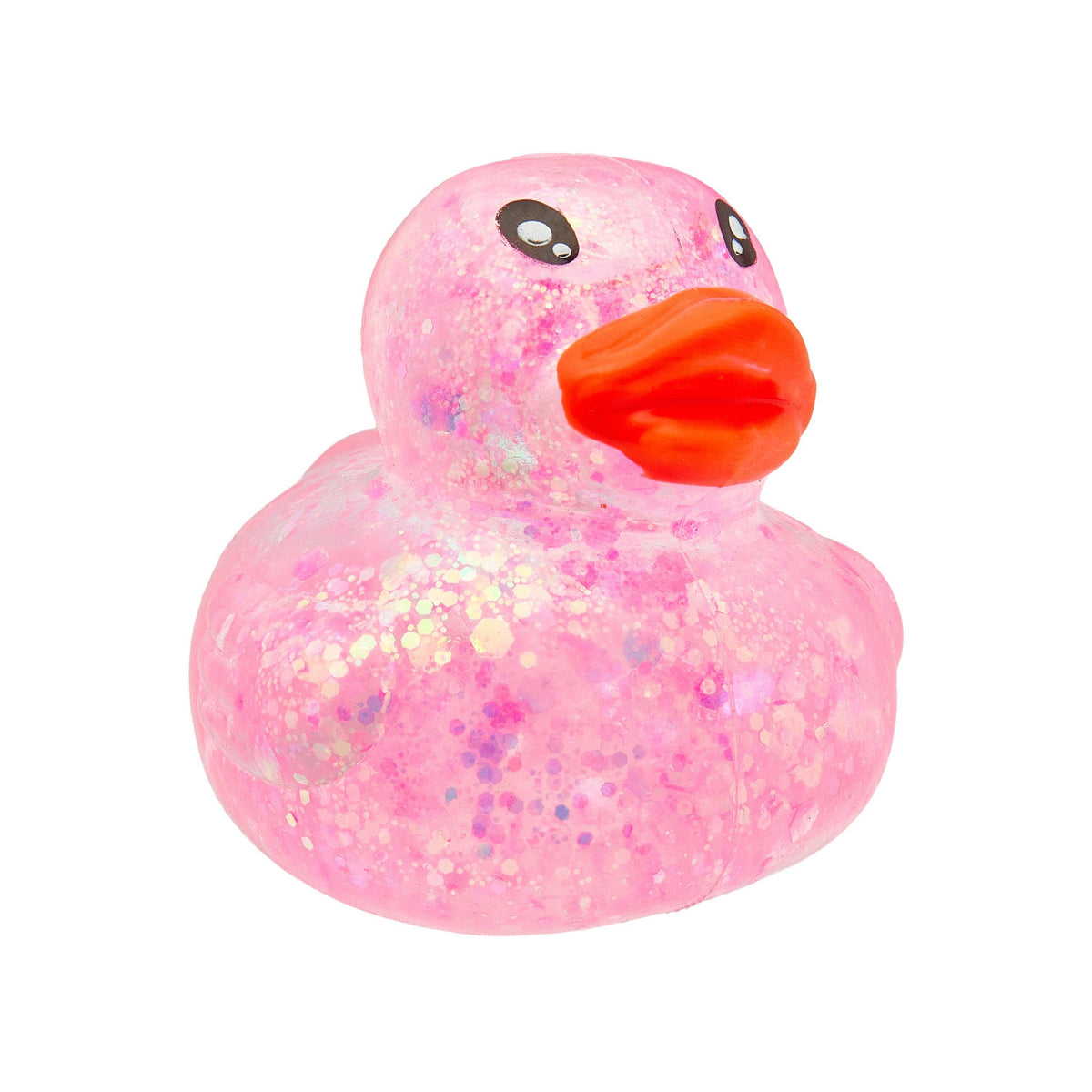 Sensory Toy Box Squishy Glitter Ducks Stress Relief Fidget Toy (4 pack)