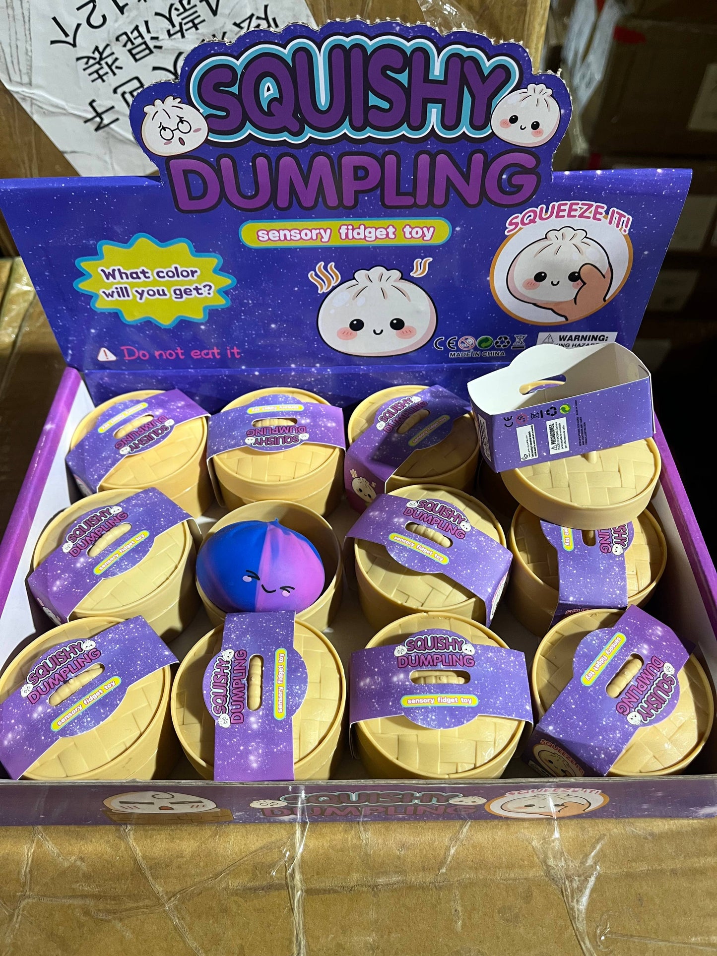 MINI TieDye Toy Dumpling Squishy (1 Box)