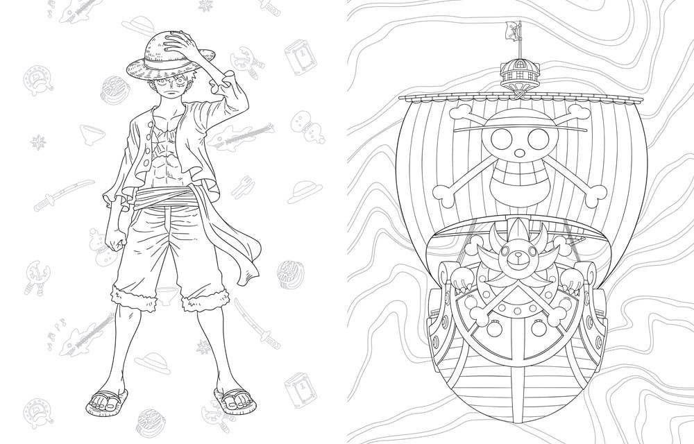 One Piece: Official Crew Coloring Collection