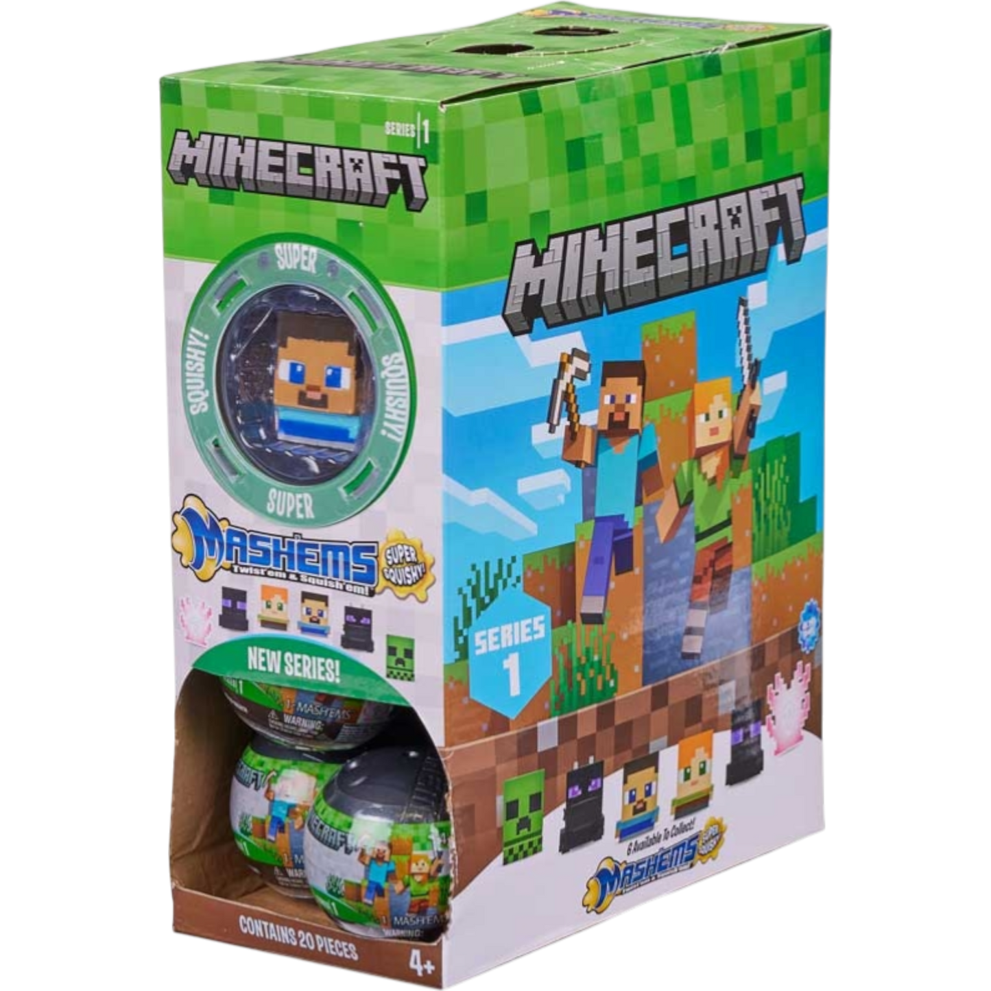 Mash'ems Minecraft Blind Capsule (1 Capsule)