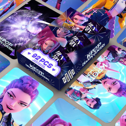 K-Pop Demon Hunters 92pcs Photo Card Set (Random) (1 Pack)