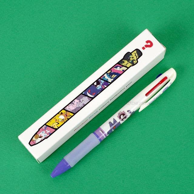 Pokemon 3 Color Ballpoint Pen Blind Box (1 Pen Box)