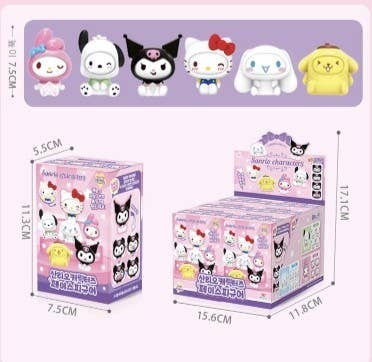 Sanrio Face Off Collectable Blind Box (1 Blind Box)