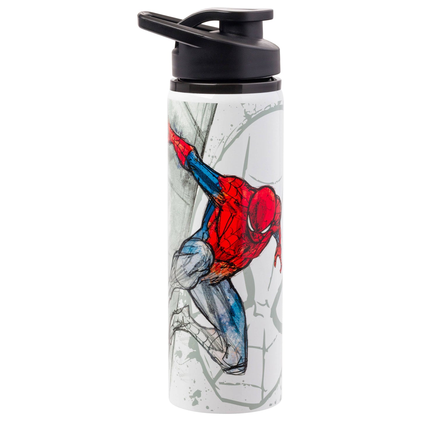 Spidey Sketch 25oz Stainless Water Bottle