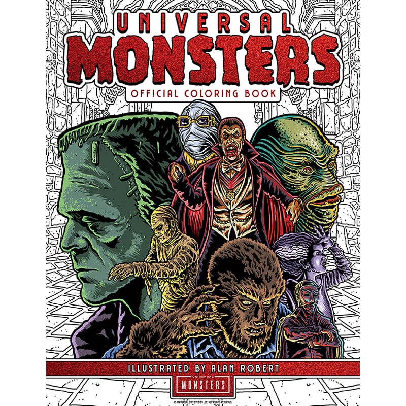 Universal Monsters: The Official Coloring Book (NM)