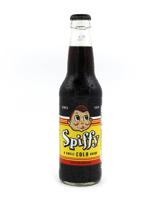 Spiffy Cola Soda, 12oz Glass Bottle (USA)