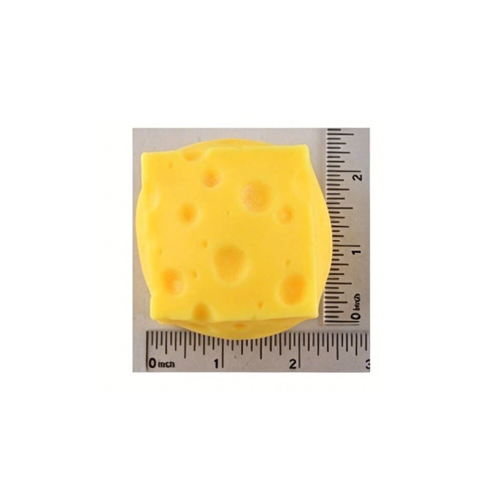 Cheese Cube Squeeze Squishy Stress Relief Toy (1 Cheese)