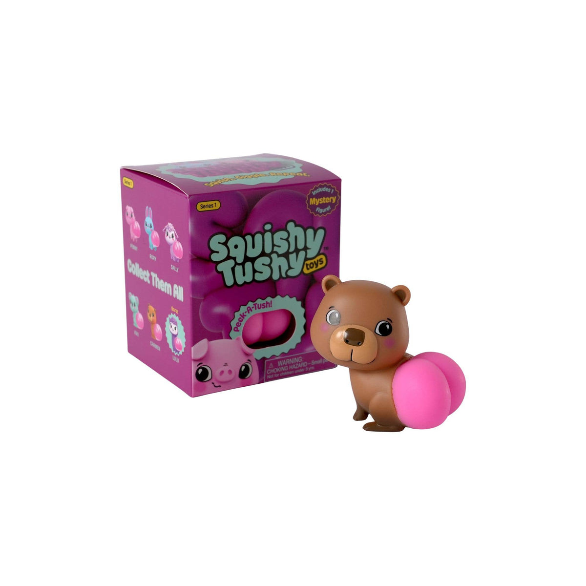 Squishy Tushy Toy 3" Single Figure Blind Box (1pc)