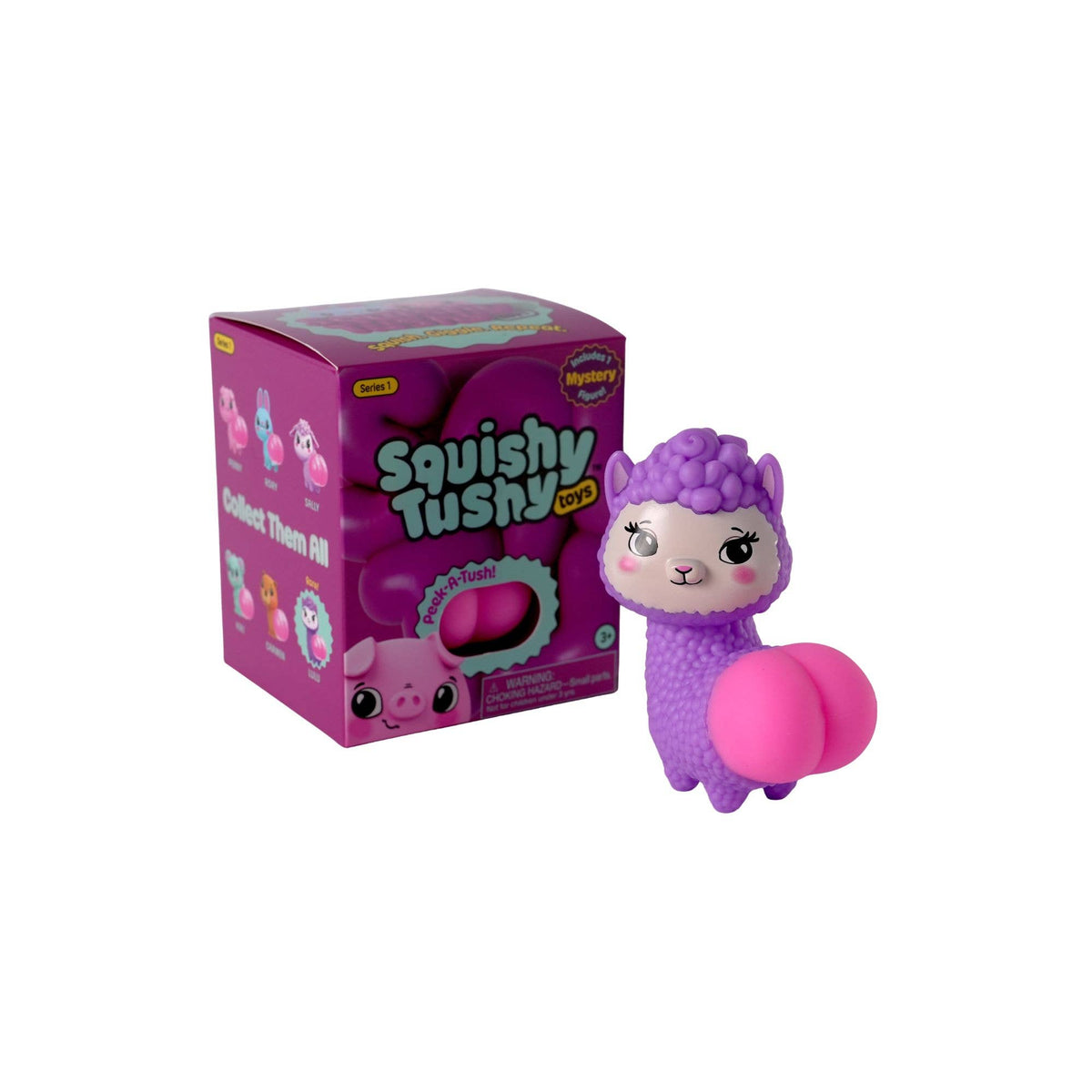 Squishy Tushy Toy 3" Single Figure Blind Box (1pc)