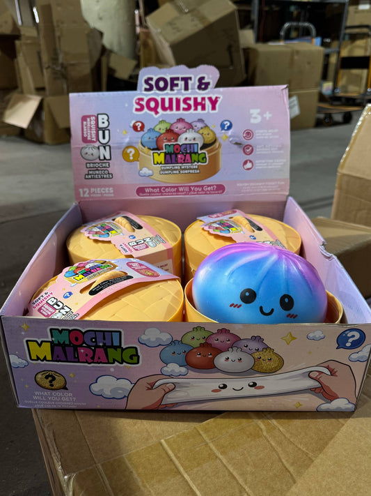 JUMBO Tie-Dye Squishy Dumpling Toy (1 Dumpling)