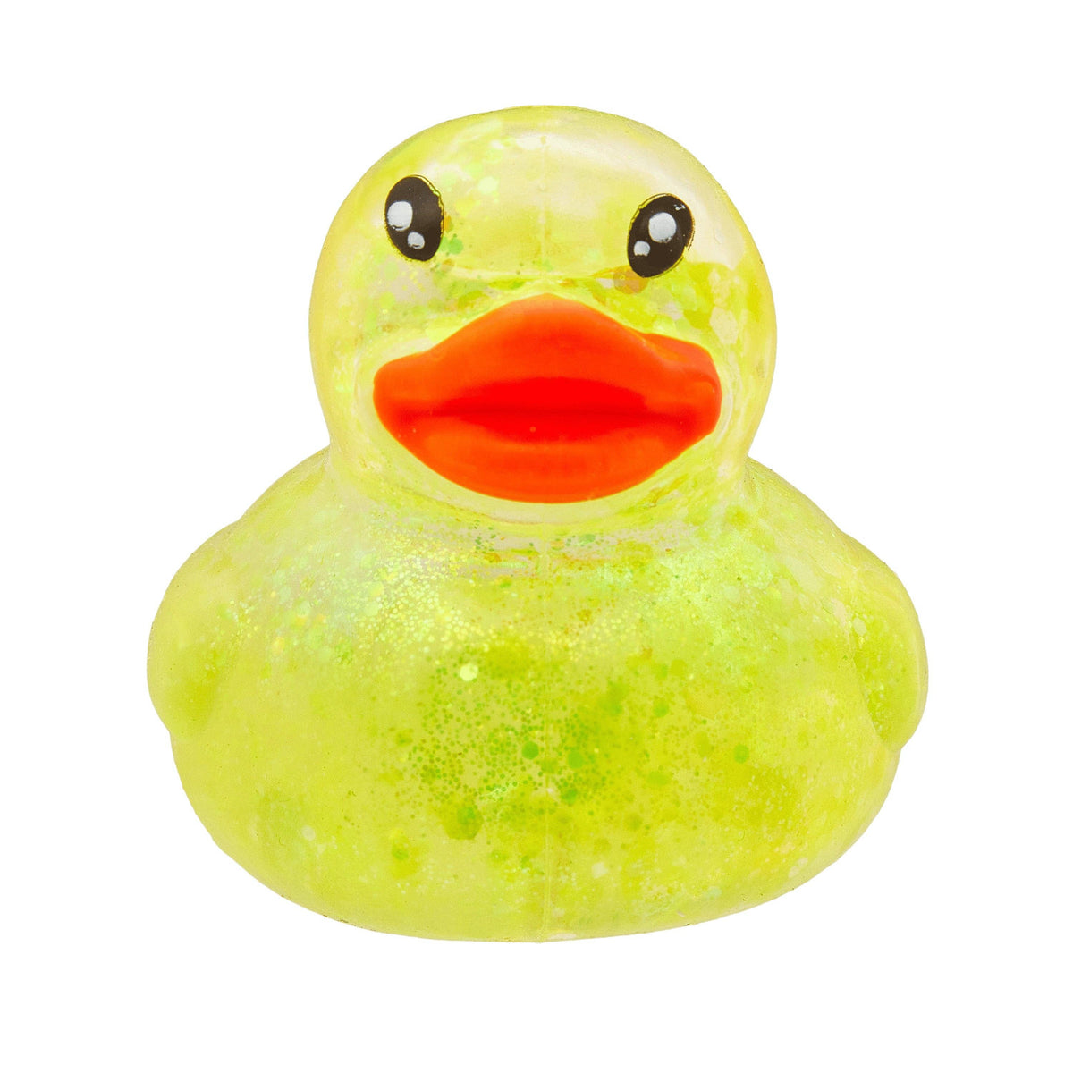 Sensory Toy Box Squishy Glitter Ducks Stress Relief Fidget Toy (4 pack)