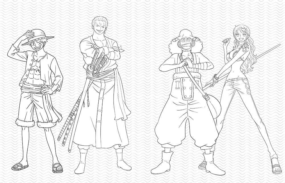 One Piece: The Official Coloring Book