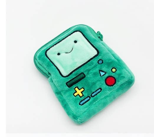 Adventure time BMO Mini Plush Pouch Case Wallet: Small