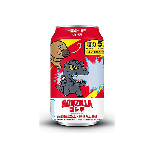High Up Godzilla Lemon Soda 330ml (Taiwan)