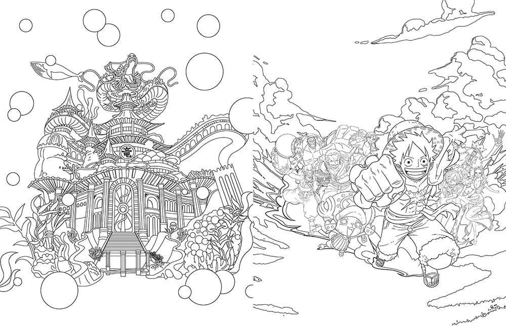 One Piece: The Official Coloring Book