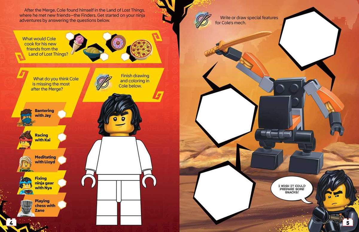 LEGO NINJAGO: Cole's Mech Mission (NM