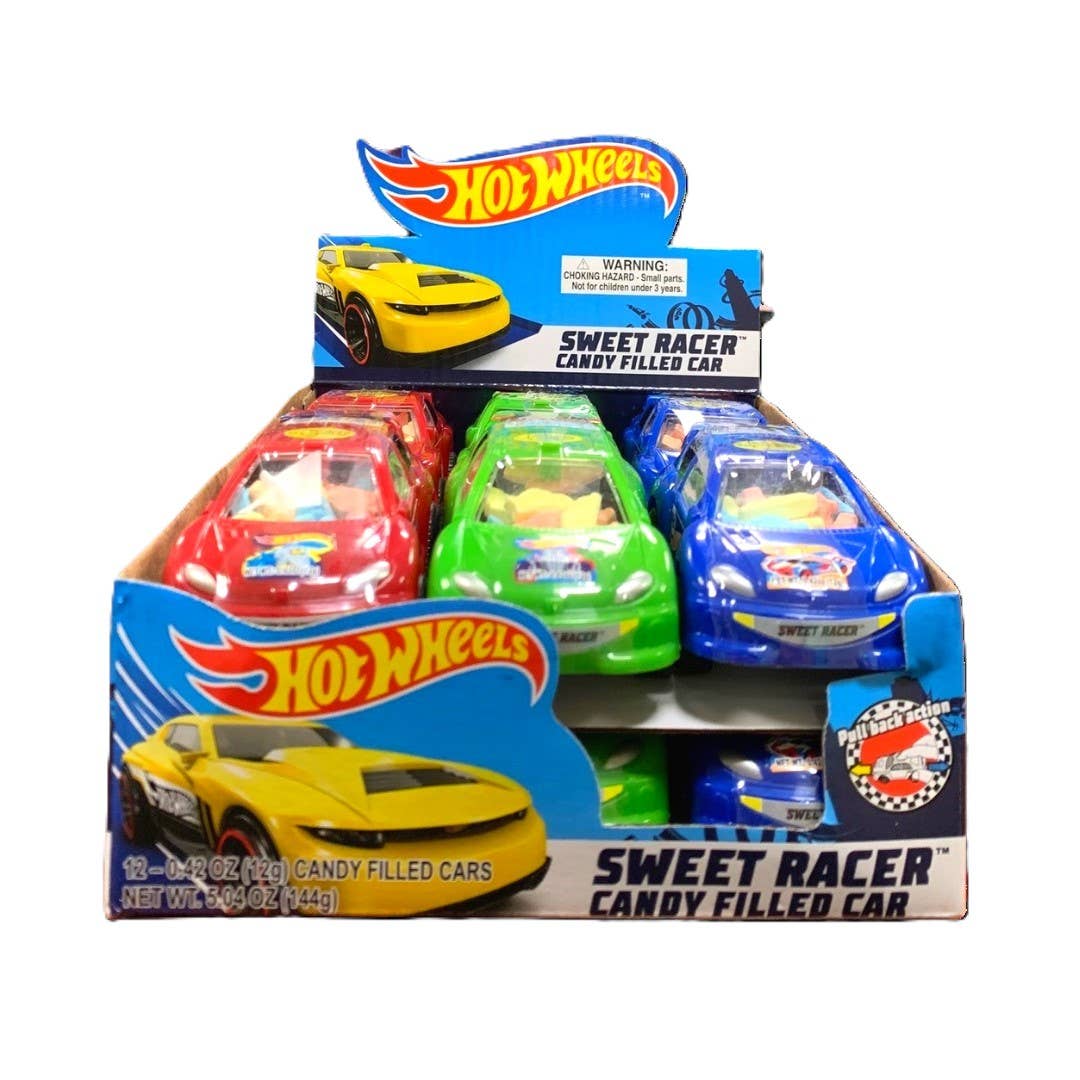 Hot Wheels Sweet Racer Candy Filled Car (1 Car)