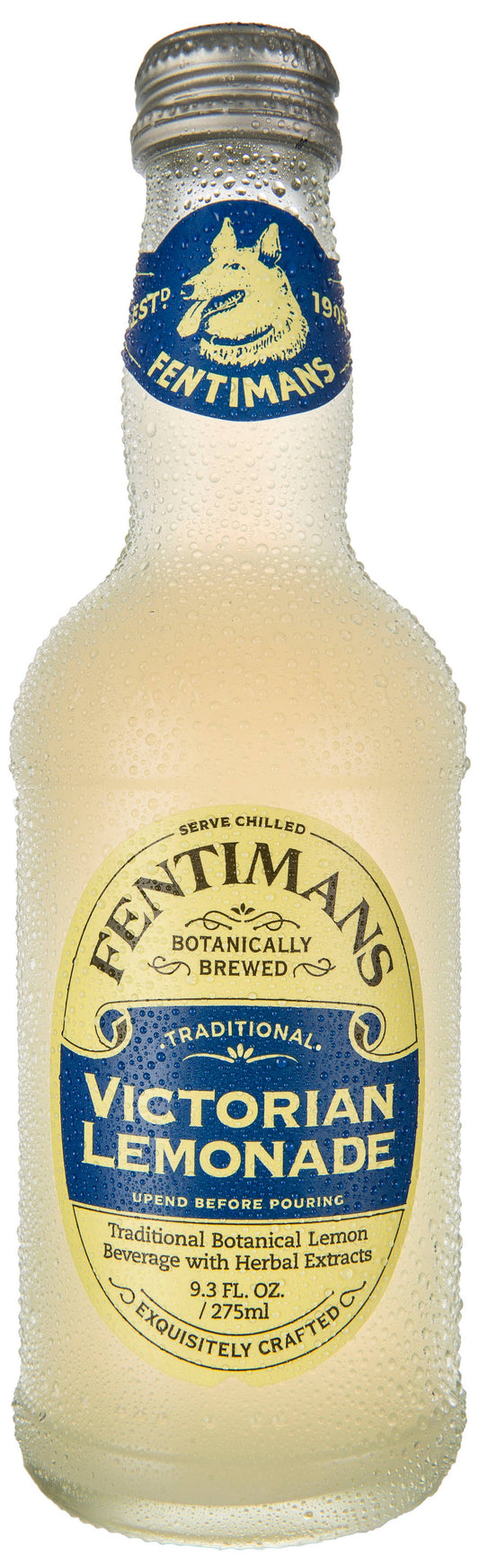 Fentiman's Victorian Lemonade Soda, 9.3oz Glass Bottle (UK)