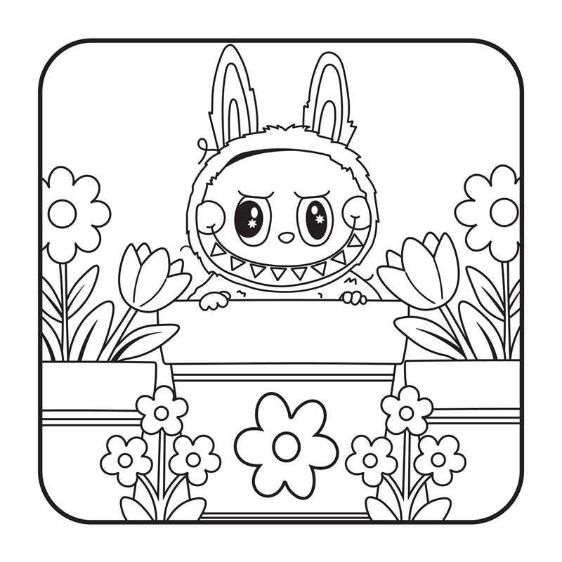 Lafufu Coloring Book by Adams Media