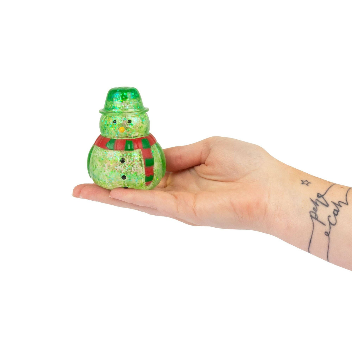 Scrunchems Sugar Snowman Squishy Fidget Toy (1pc)