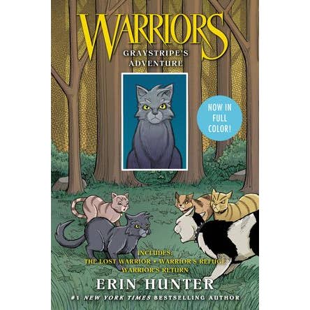 Warriors: Graystripe's Adventure: 3 Warriors Books in 1 (NM)
